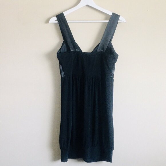 Speechless Y2K 2000s Black Bow Top - Picture 2 of 9